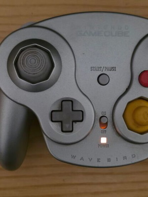 Gamecube Wavebird Controller with Wireless Receiver used