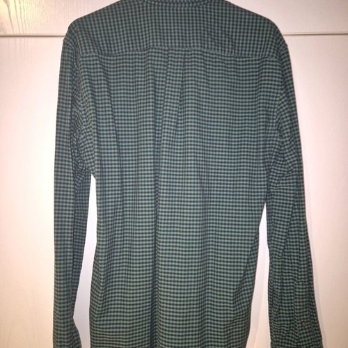 GAP men's shirt like new, size S, blue and green