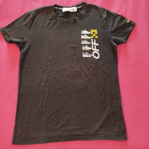 Off White t-shirt used, size S, black