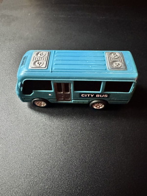 City Bus παιχνίδι μικρό λεωφορείο σε γαλάζιο