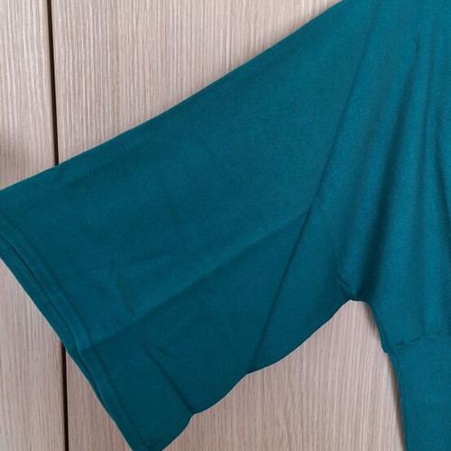 H&M women's blouse like new, green, size M