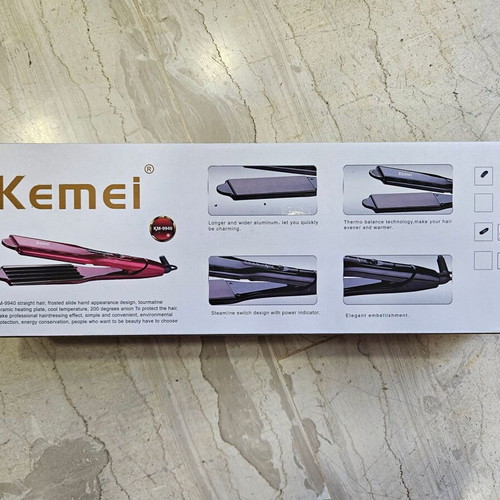 Hair straightener KM9939 new with ionic technology