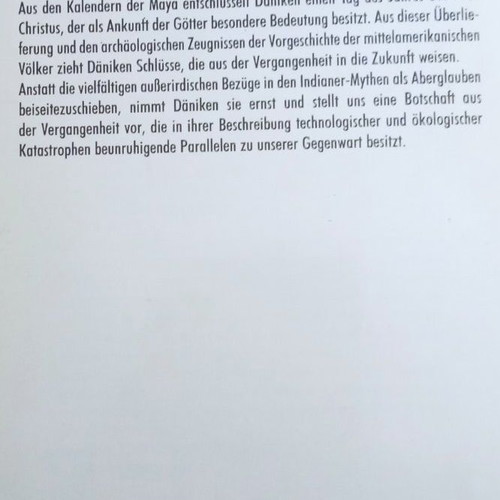 Der Tag, an dem die Götter kamen book like new, German