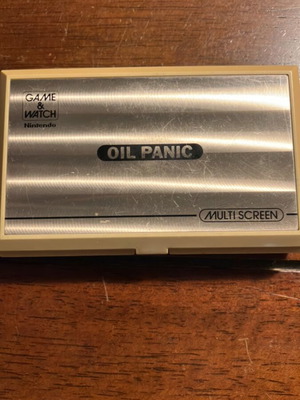 Nintendo Game & Watch Oil Panic handheld console