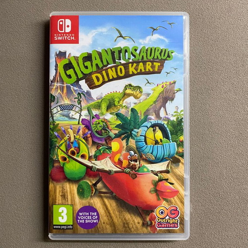 Gigantosaurus Dino Kart for Nintendo Switch like new