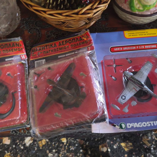 Deagostini World War II Fighter Planes Pack of 5 New