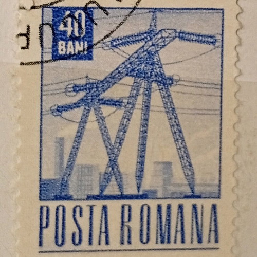 Romanian stamps used, pack of 3