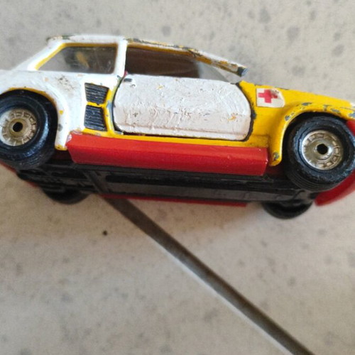 Vintage toy car from the seventies