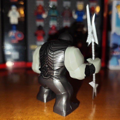 Darkseid figure like new with silver spear