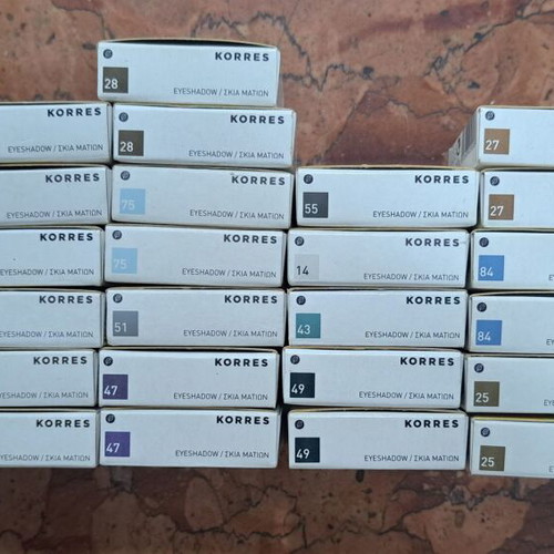 Korres Sunflower & Evening Primrose Eyeshadow new, various shades