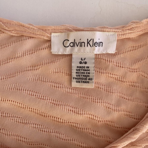 Calvin Klein sleeveless top size L salmon color like new