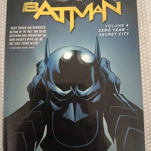 Batman Vol 4 Zero Year Secret City graphic novel used
