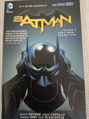 Batman Τόμος 4 Zero Year Secret City graphic novel μεταχειρισμένο