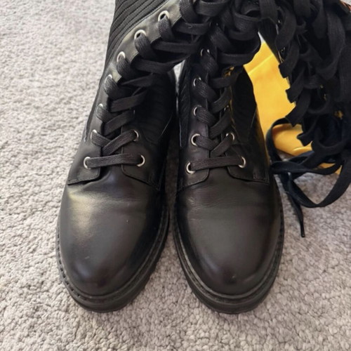 Boots with sock and leather in like new condition