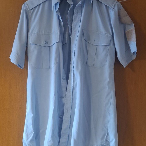 Greek Police Women's Summer Service Shirts used, 2 pieces