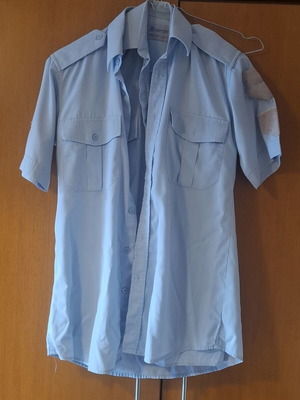 Greek Police Women's Summer Service Shirts used, 2 pieces