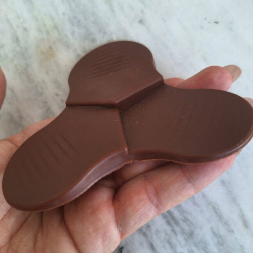 Door Stop Brown plastic like new
