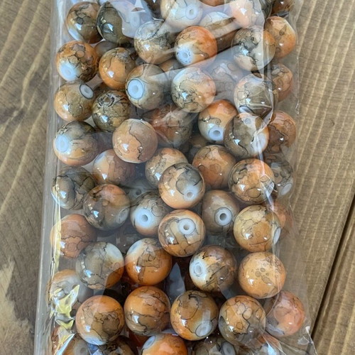 Bead pack like new, 7 bags, 1cm size