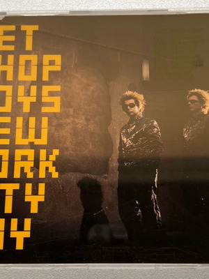 Pet Shop Boys New York City Boy 4-trk CD single used