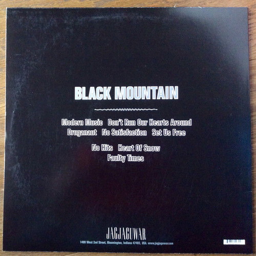 Black Mountain rock record used