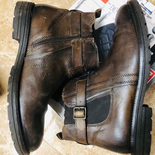 Canguro ankle boots used, size 43, brown leather