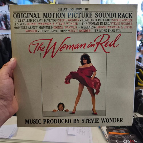 Stevie Wonder The Woman In Red vinyl record used