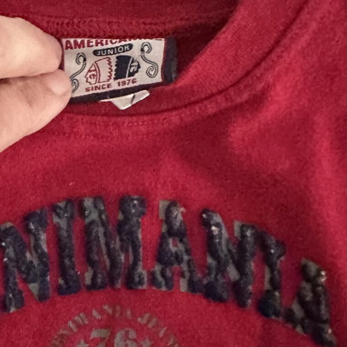Americanino vintage kids red T-shirt Y2K 2006 like new