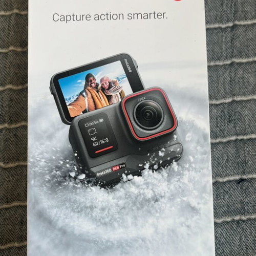 Insta360 Ace Pro used camera with waterproof case
