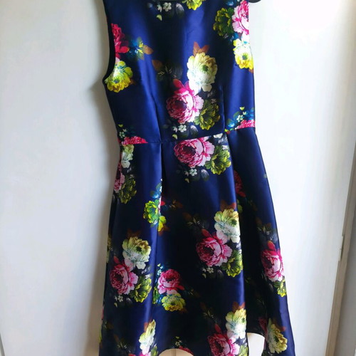 Love boutique cocktail dress like new, blue and purple, size M-L