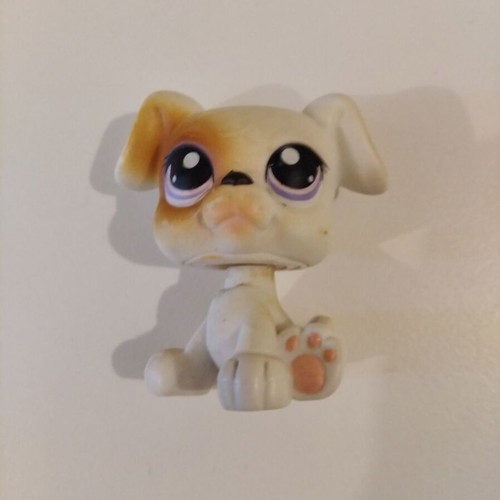 LPS Collectible Littlest Pet Shop Boxer Dog #84 used figure