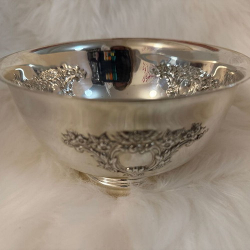 Silver-plated decorative bowl Stavros Nisiotis used