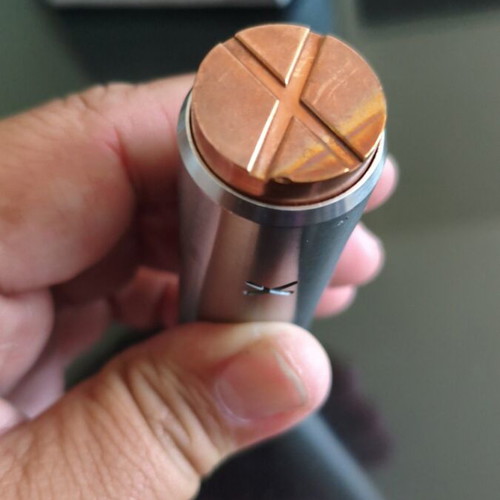 Deathwish Modz mechanical mod set used with Crossbones Mod and Unholy RDA