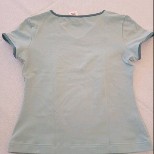 Adidas top like new, turquoise, size M