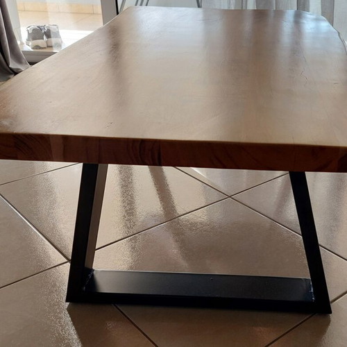 Coffee table handmade Greek new, 115x60 cm