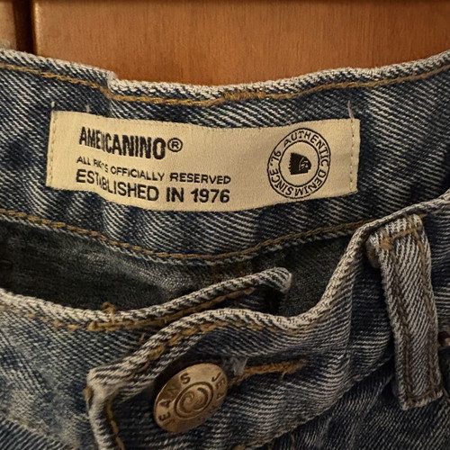 Americanino jeans like new, blue, waist 85 cm