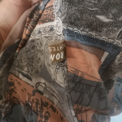 Vintage δερμάτινο σακάκι μεταχειρισμένο καφέ Romero leather μέγεθος M-L