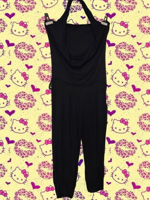 Backless Capri One-Piece Used, Black, One Size