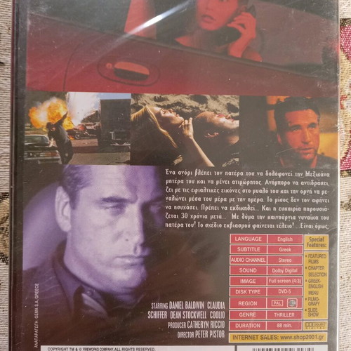 In Pursuit DVD new, action, romance, drama, thriller with subtitles