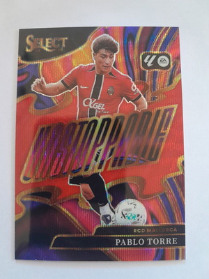 Panini Select Pablo Torre Unstoppable Soccer Card 28/49 2025-2026