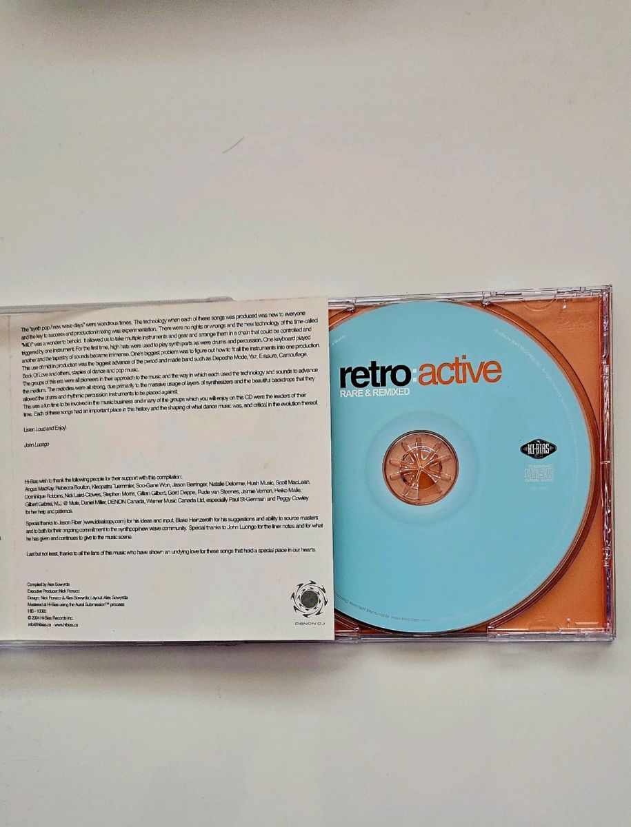 Retro Active Rare & Remixed CD like new - € 16,00 - Vendora.cy