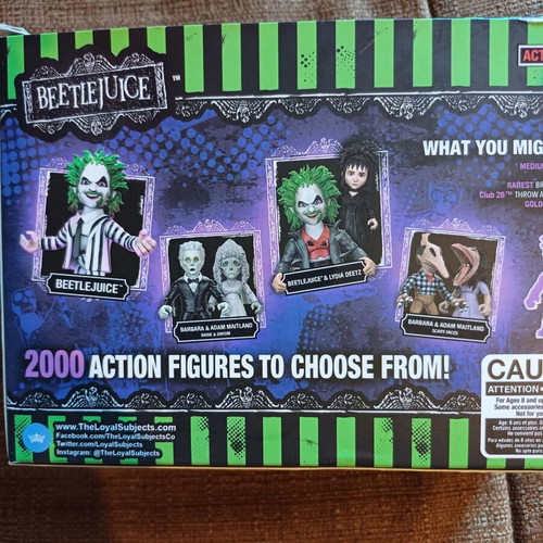 Beetlejuice and Lydia collectible figures new from America