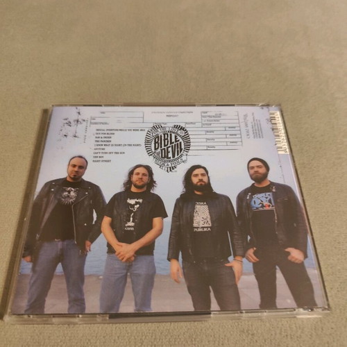 Bible of the Devil Thugs & Fools CD used, metal