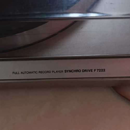 Philips F7222 Synchro Drive vintage turntable, full automatic