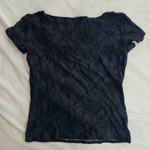 John Richmond elastic dark blue blouse