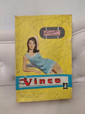 Vinco vintage paper box for women's underwear used