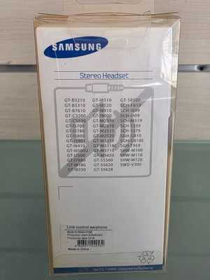 Samsung Stereo Headset EHS64 new, wired with microphone