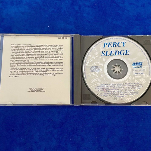 Percy Sledge When a Man Loves a Woman CD like new, 16 tracks, blues