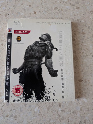 Metal Gear Solid Guns of the Patriots PS3 game used