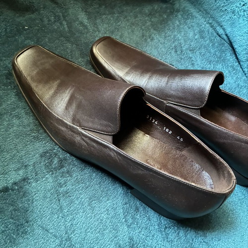 Moccasins like new, size 45, brown