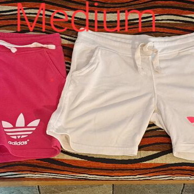 Shorts bundle 16+2 pieces, various brands including Adidas, colorful